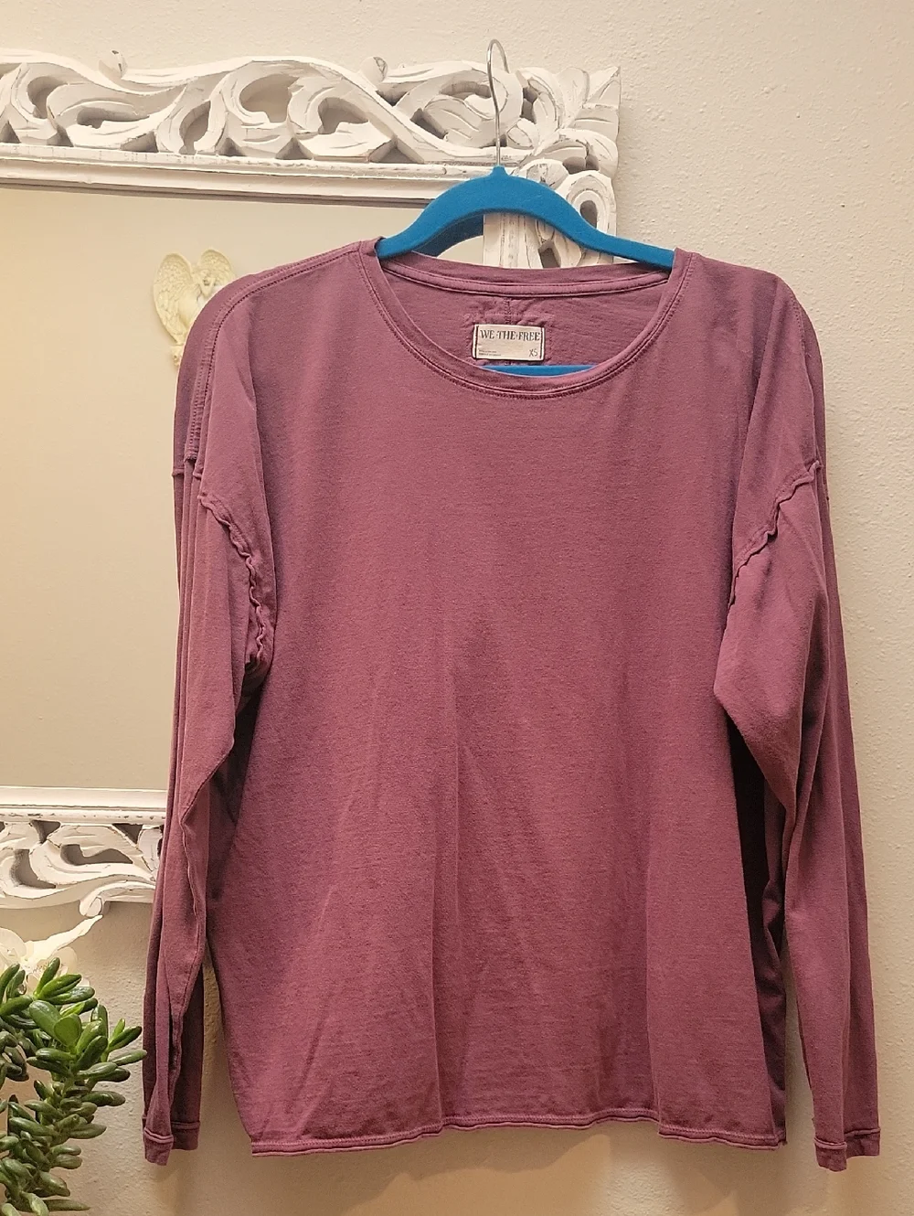 We The Free Nina Long Sleeve Top - Mauve - Picture 1 of 2